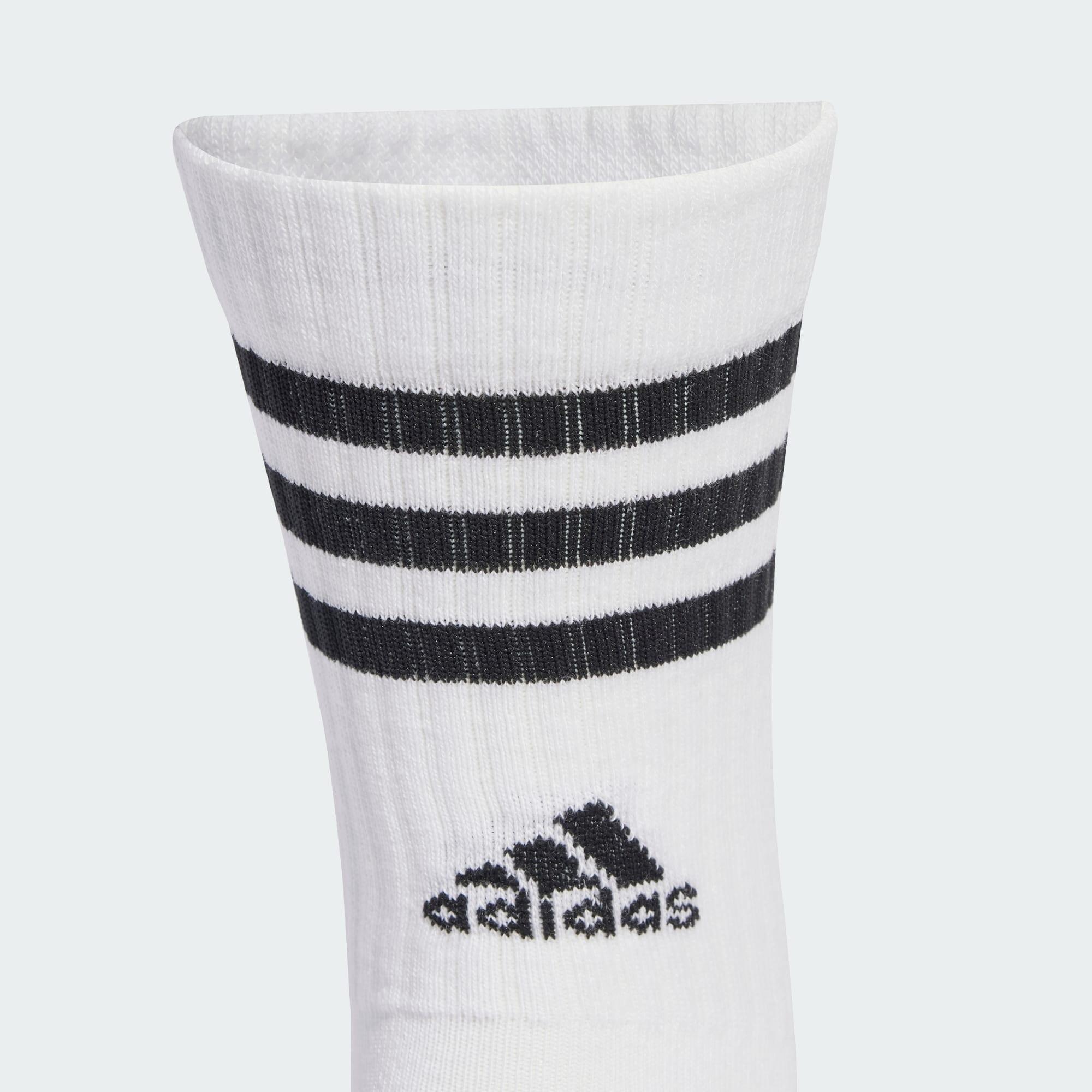 3-Stripes Cushioned Crew Socks 3 Pairs 3/5