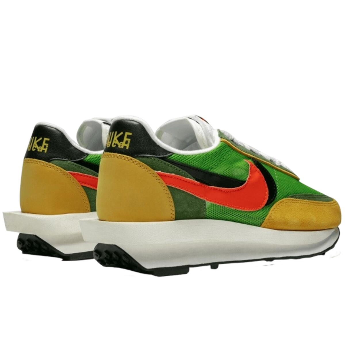 Chaussures  Sacai LD Waffle Green Multi 3/4