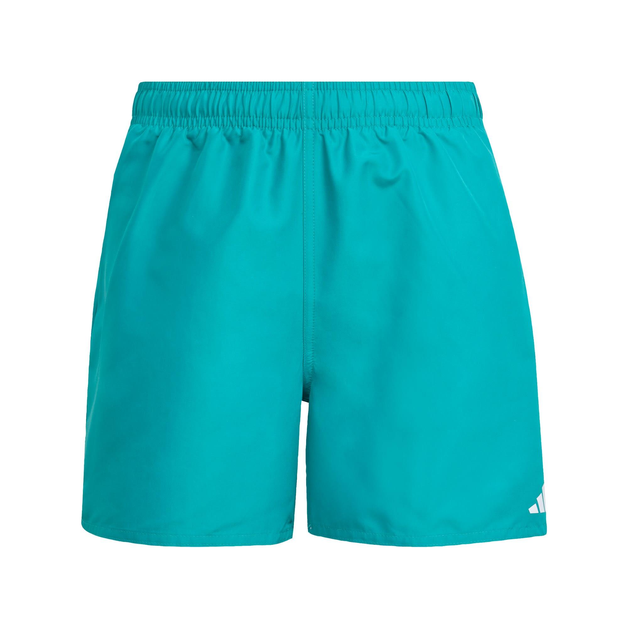 Adidas - Short De Bain Enfants - Bas De Maillot De Bain - Blanc|bleu - 15-16 Ans - Decathlon