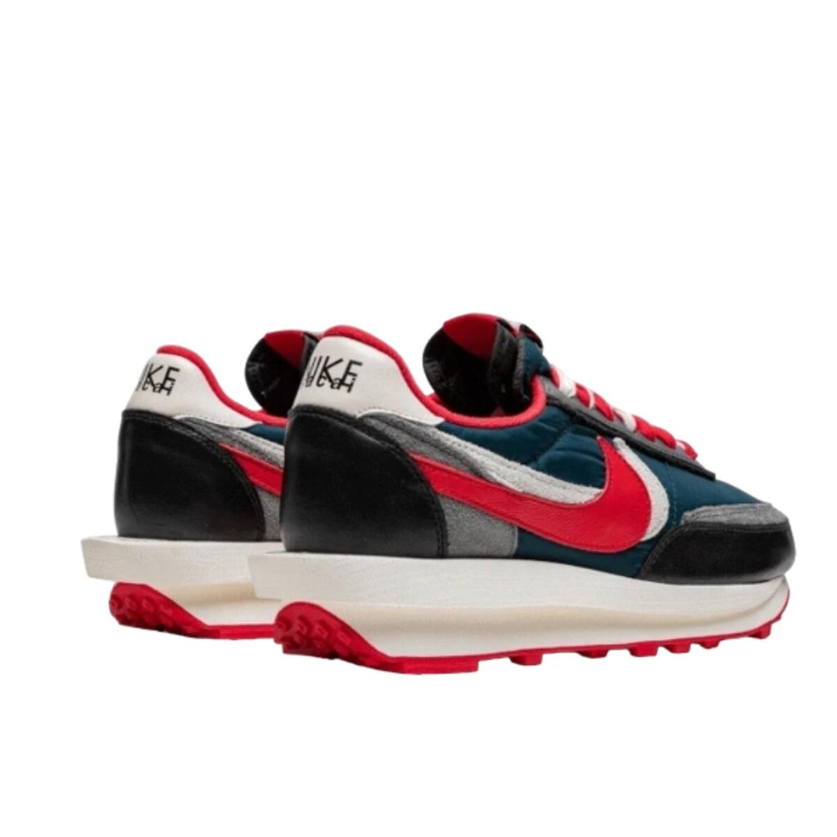 Schuhe  LD Waffle Sacai Undercover Midnight Spruce University Red 3/4