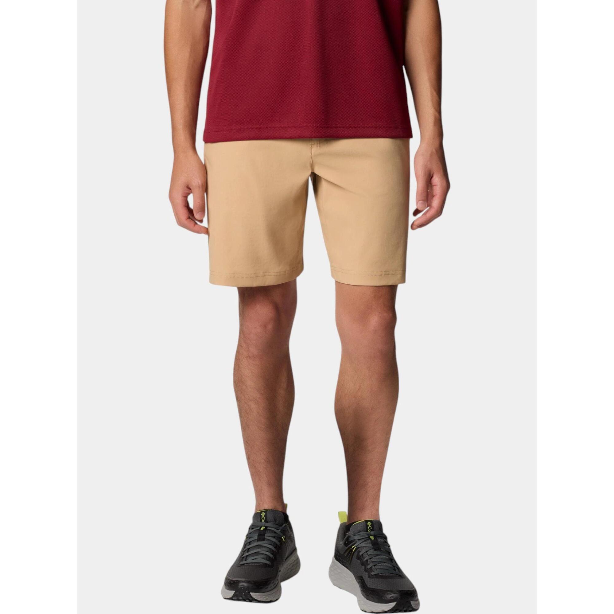 Columbia - Shorts De Sport Hommes Black Mesa - Short - Beige - 40 M - Decathlon