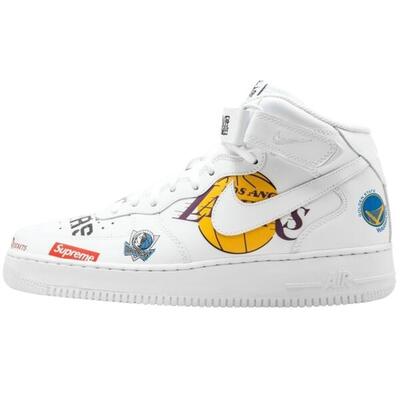 Schoenen air force 1 nba white