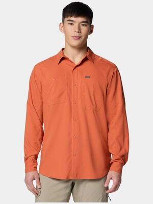 Wandelshirt heren silver ridge utility lite