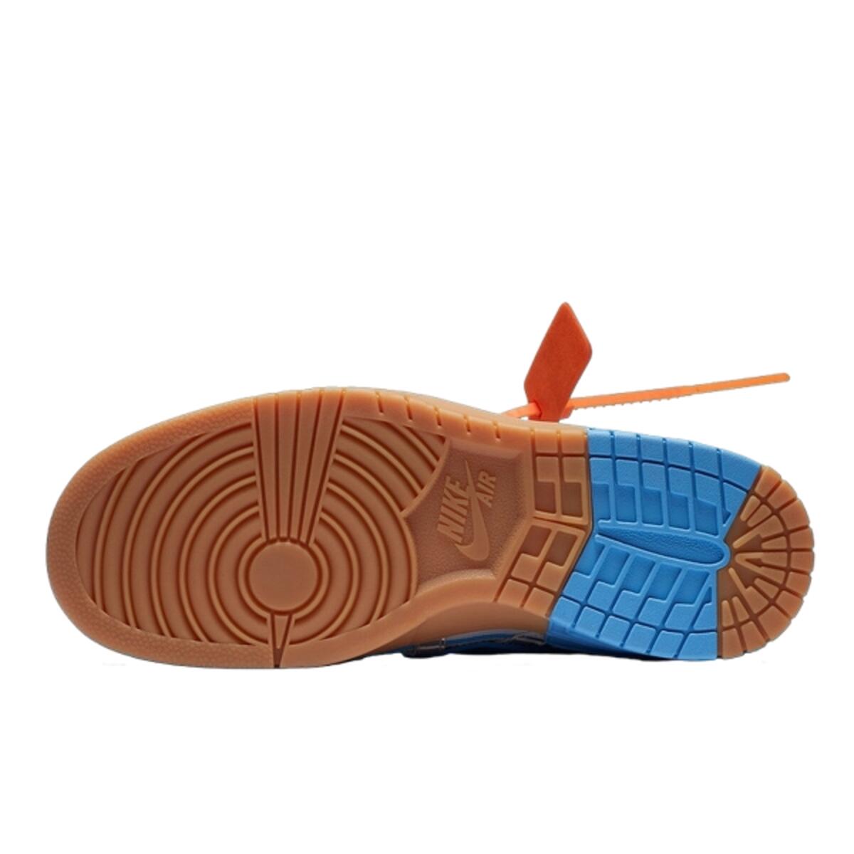 Chaussures Nike Dunk Off-White Air Rubber UNC 3/3