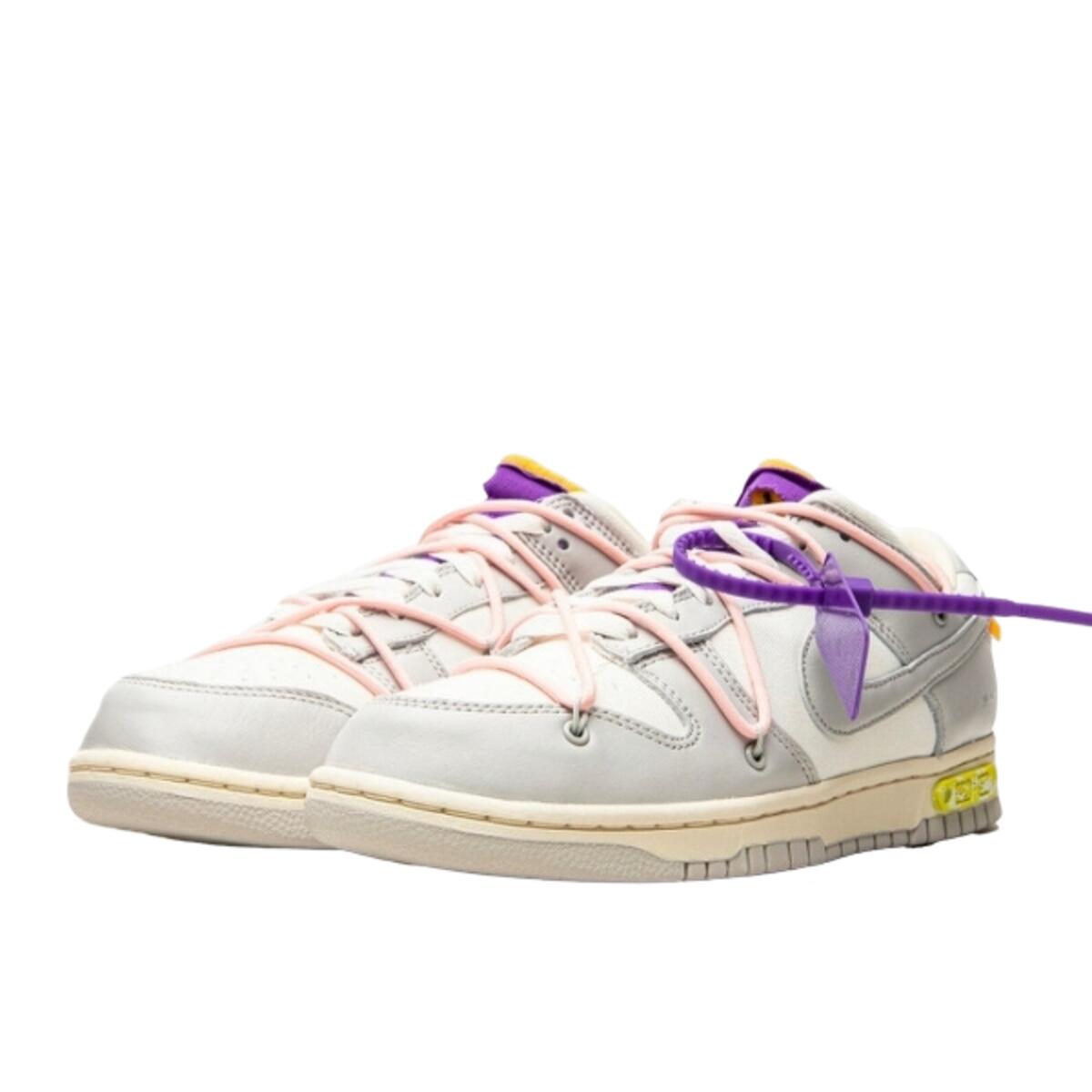 Chaussures  Dunk Low Off-White Lot 24 2/4