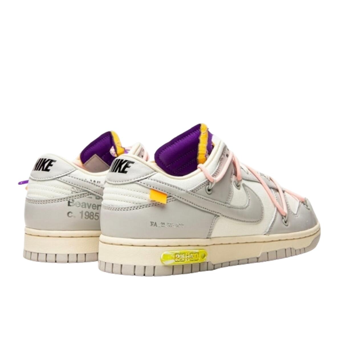 Chaussures  Dunk Low Off-White Lot 24 3/4