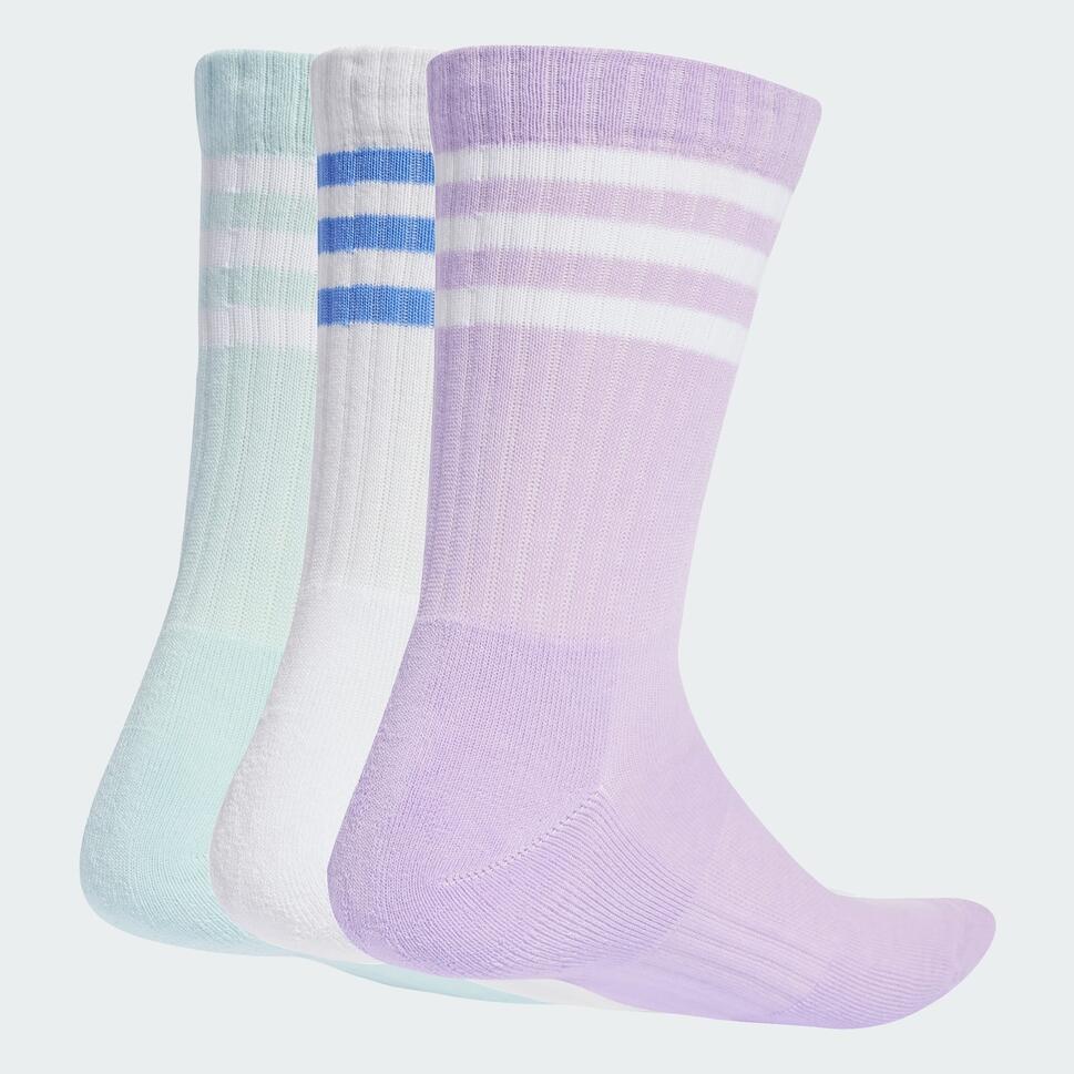 3-Stripes Cushioned Crew Socks 3 Pairs
