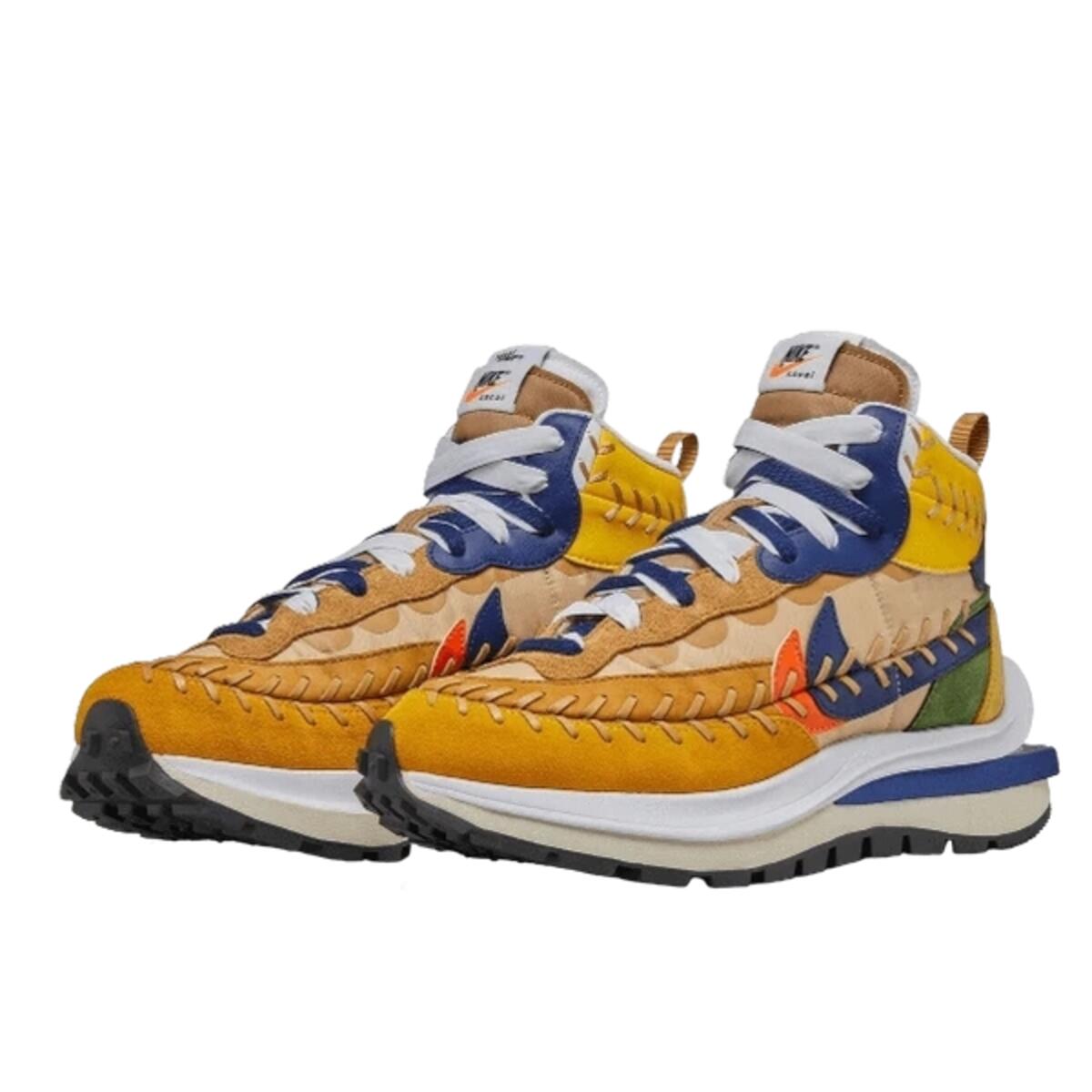 Schuhe  Vaporwaffle sacai Jean Paul Gaultier Sesame Blue 2/3