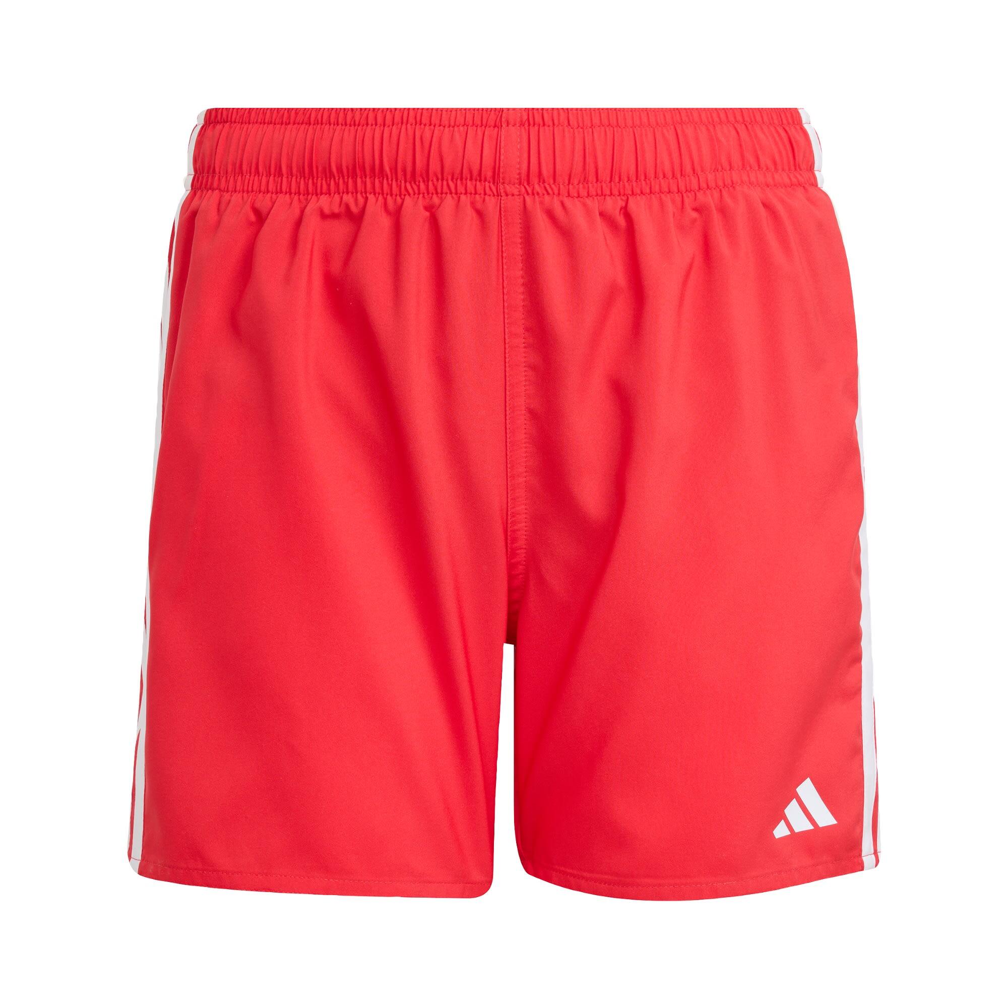 bright red / white