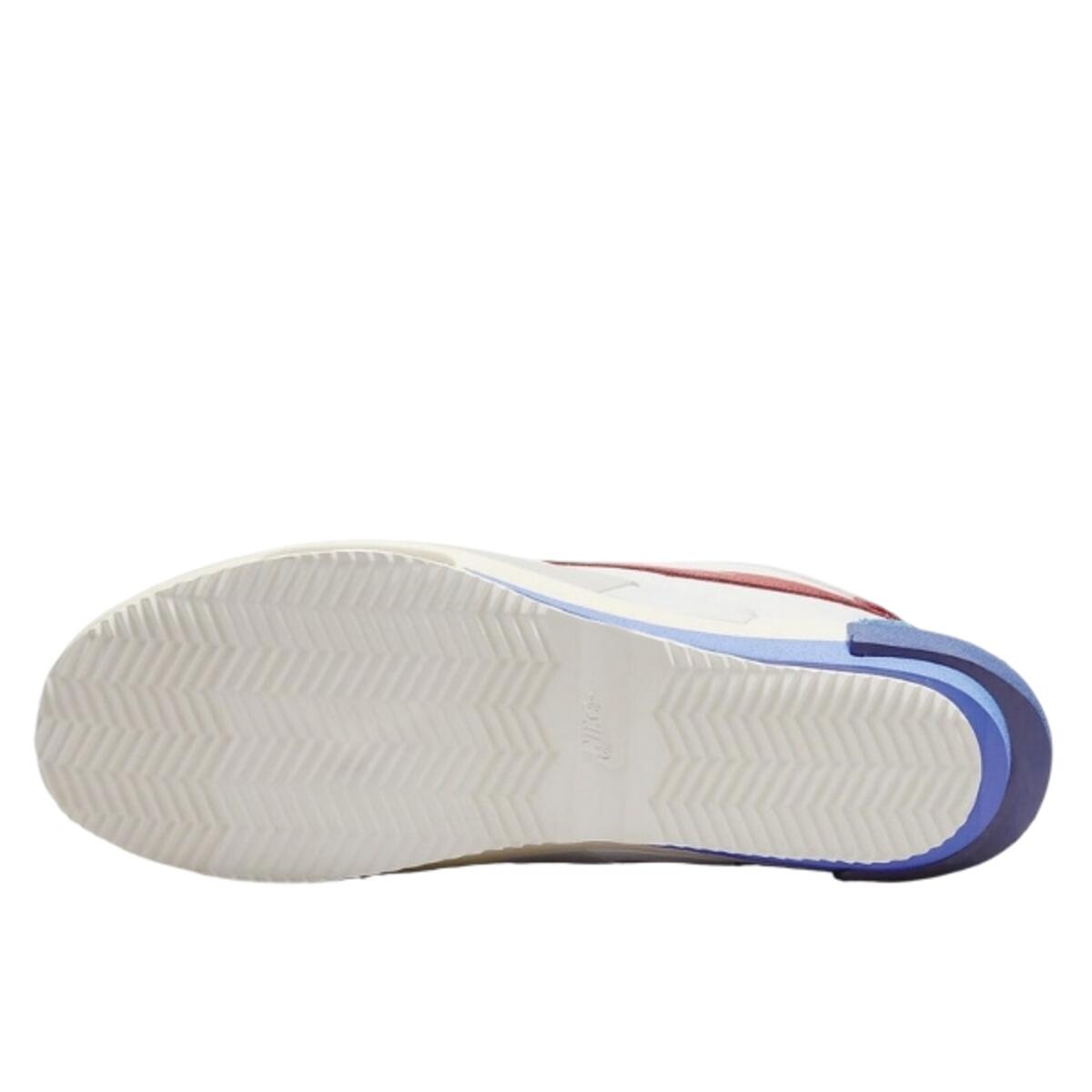 Chaussures  Cortez 4.0 Sacai White University Red Blue 3/3