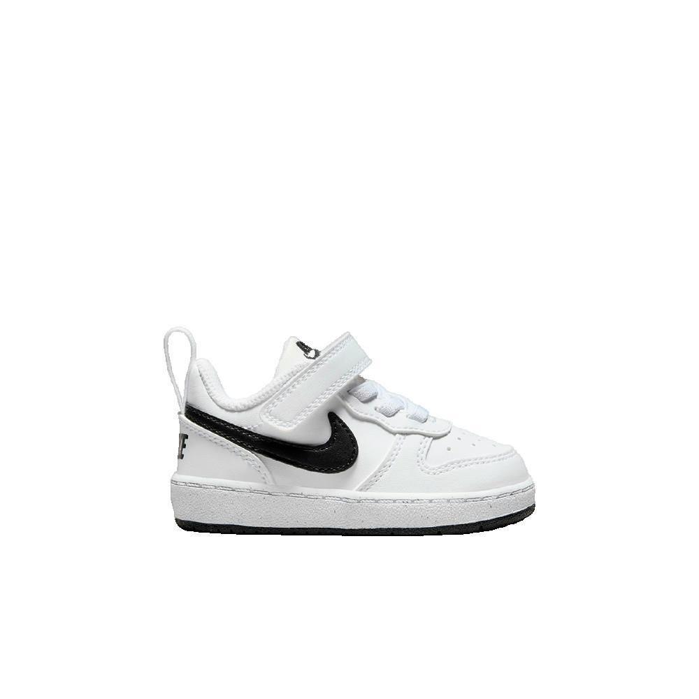 Nike - Chaussures Enfants Nike Court Borough Blanc - Baskets - Blanc|noir - 21 - Decathlon
