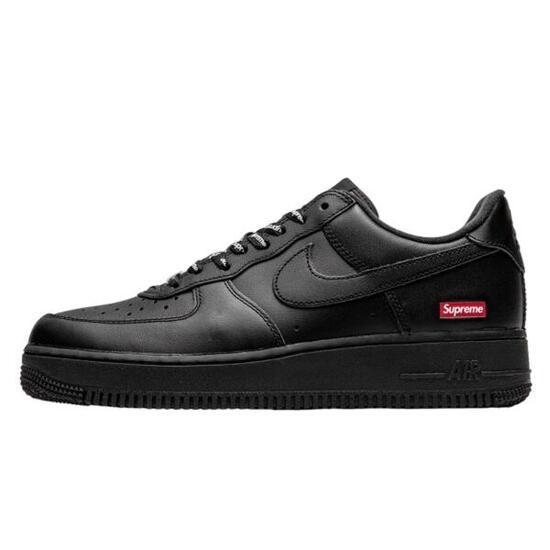 Scarpe Air Force 1 Low Black Supreme