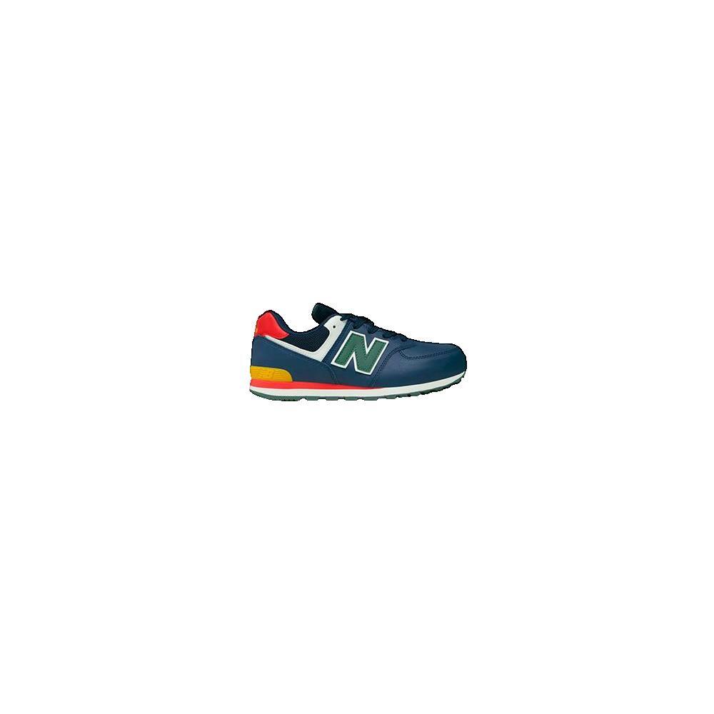 Chaussures Enfants New Balance 574 bleu 1/3