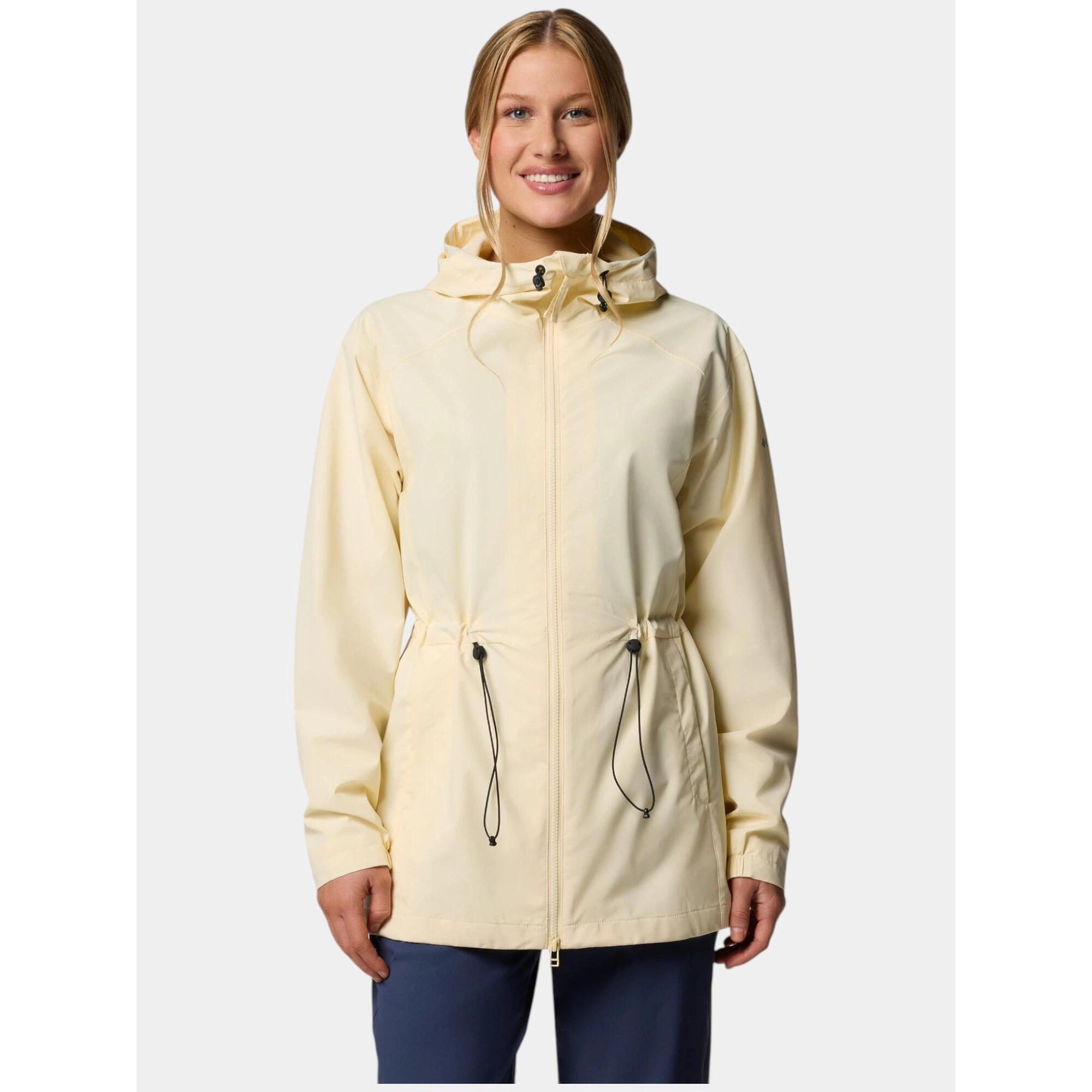 Columbia - Imperméable Femme Blossom Park - Coupe-pluie - Jaune - 42 M/l - Decathlon