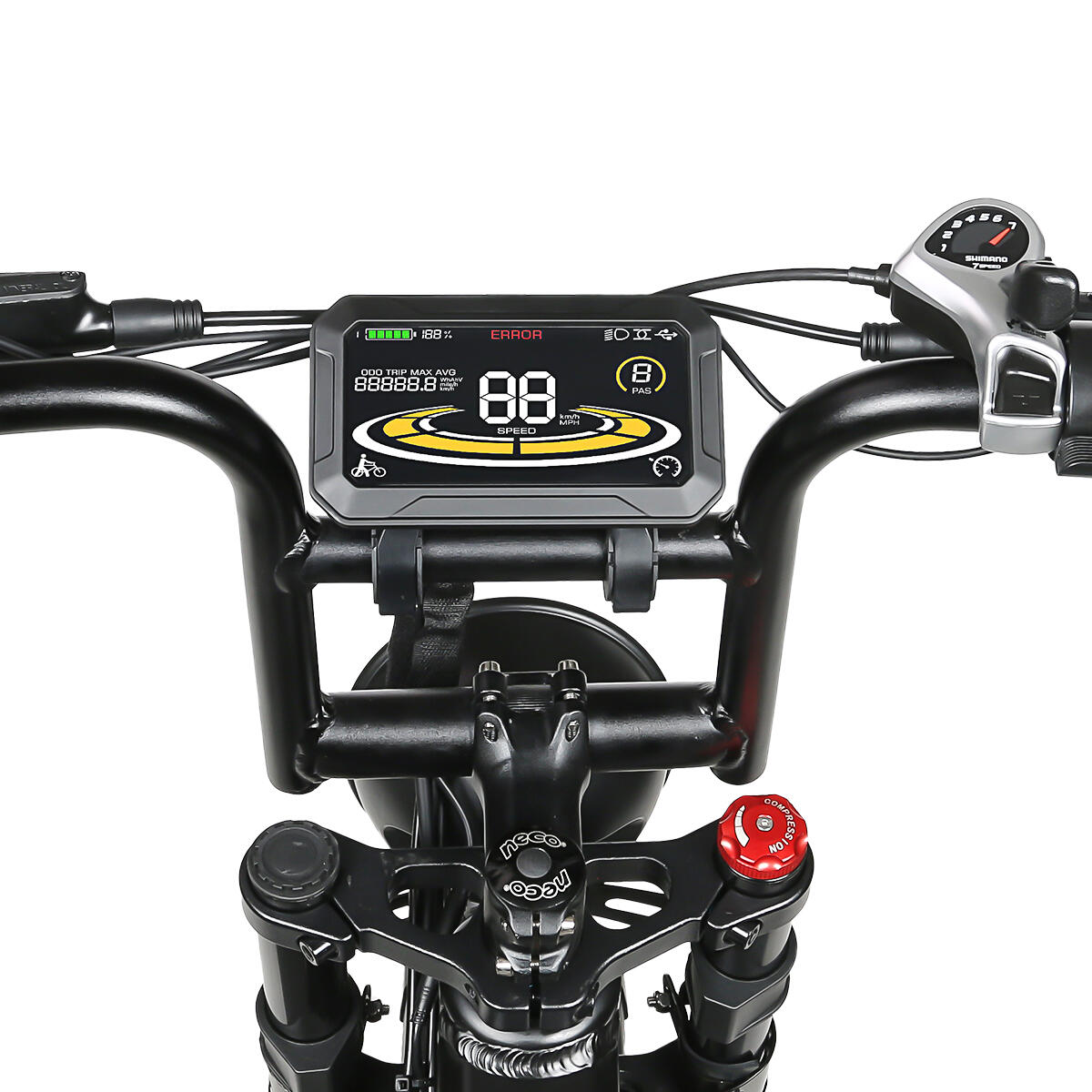 Elektrické horské kolo SAMEBIKE RS-A02 20" 48V17AH 4/7