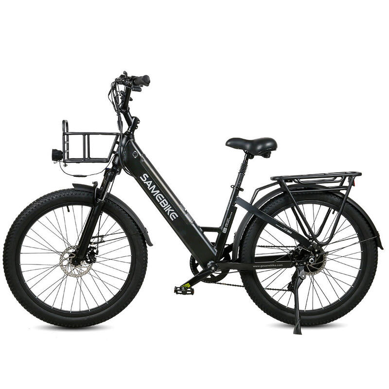 Elektrické městské kolo SAMEBIKE RS-A01 Plus s baterií 48V 14Ah