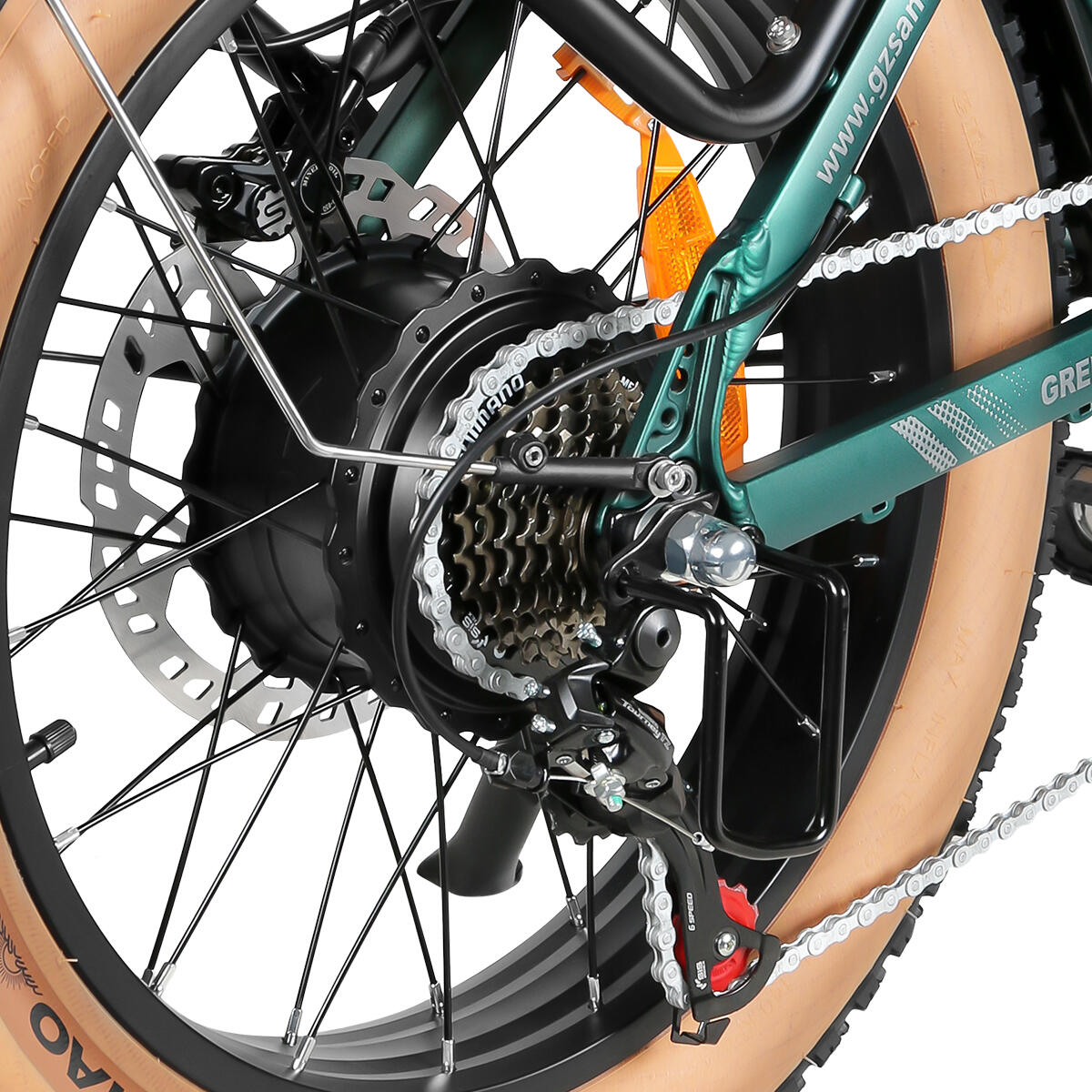 XWLX09 Pro opvouwbare elektrische fiets 5/7