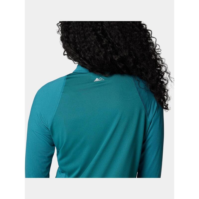 Tricou cu maneci lungi, pentru sport W Endless Trail Mesh femei