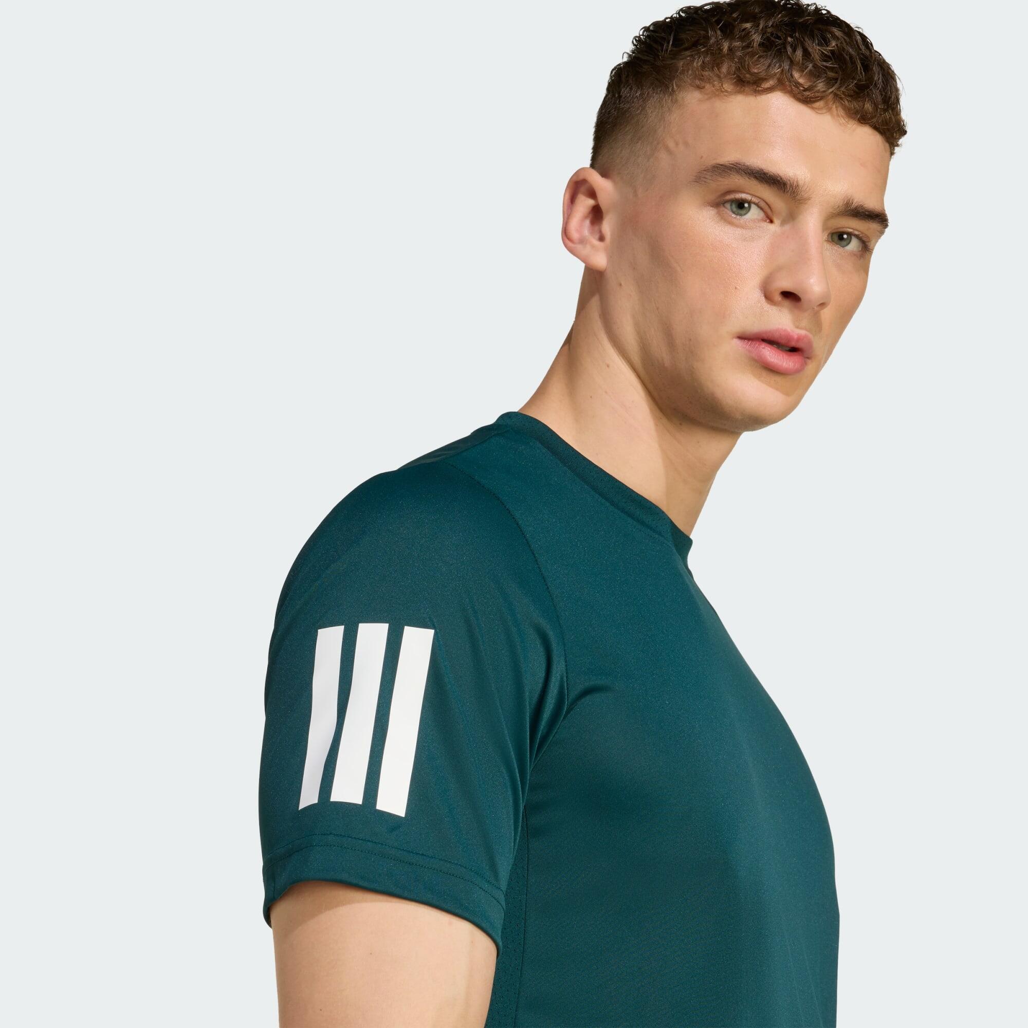 Club Tennis Climacool 3-Stripes T-shirt 4/5