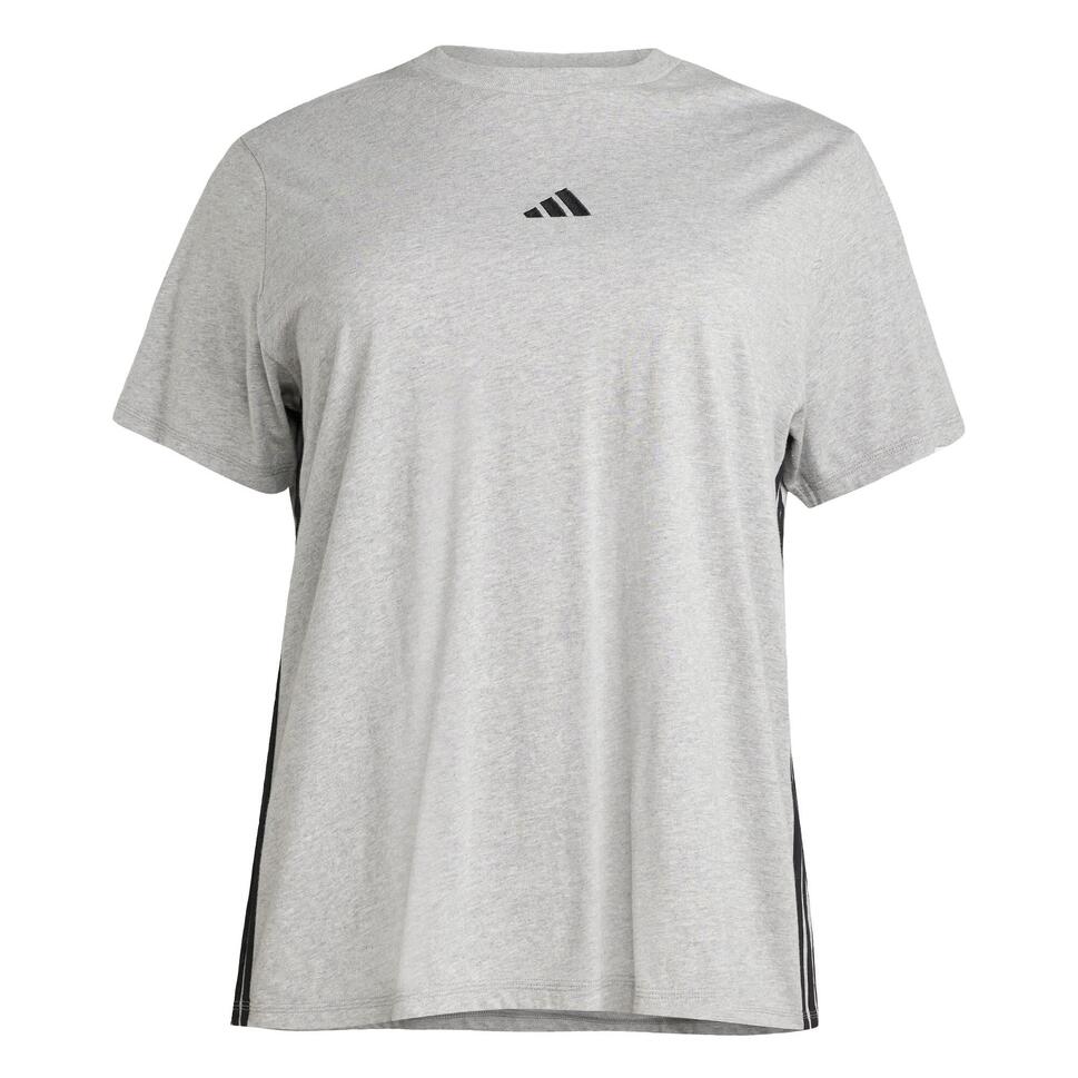 Koszulka Essentials 3-Stripes Cotton (Plus Size)