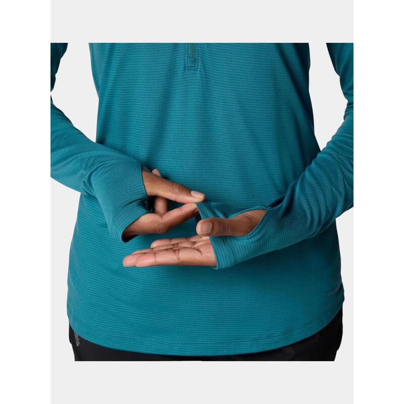 Tricou cu maneci lungi, pentru sport W Endless Trail Mesh femei