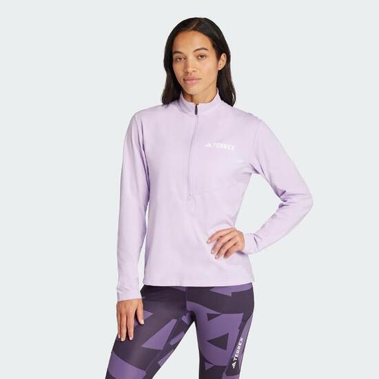 Maglia Terrex Multi Climacool 1/2 Zip a maniche lunghe