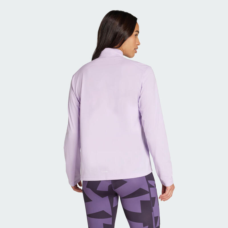 Tricou cu mânecă lungă Terrex Multi Climacool, cu fermoar 1/2