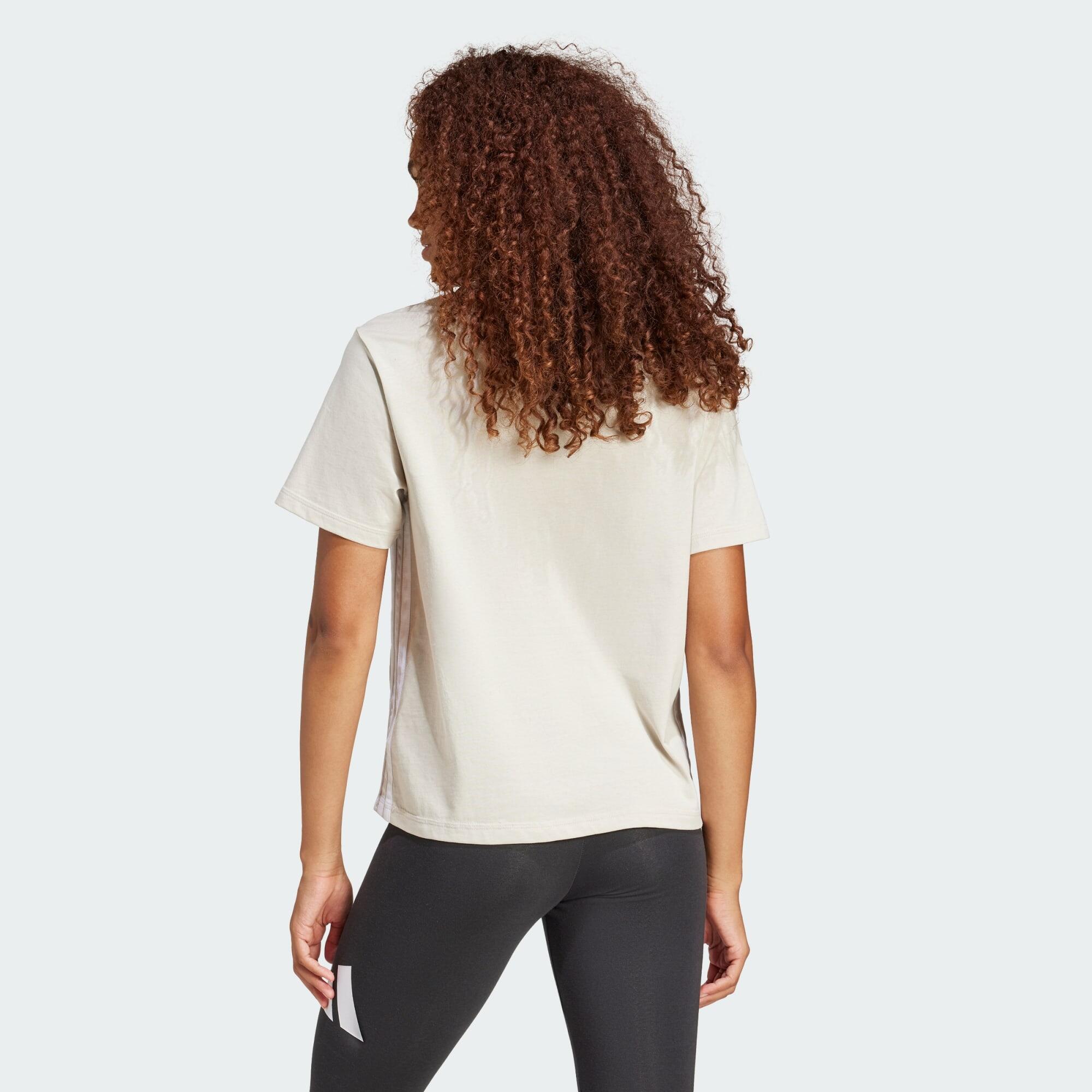 Koszulka Essentials 3-Stripes Cotton 3/5