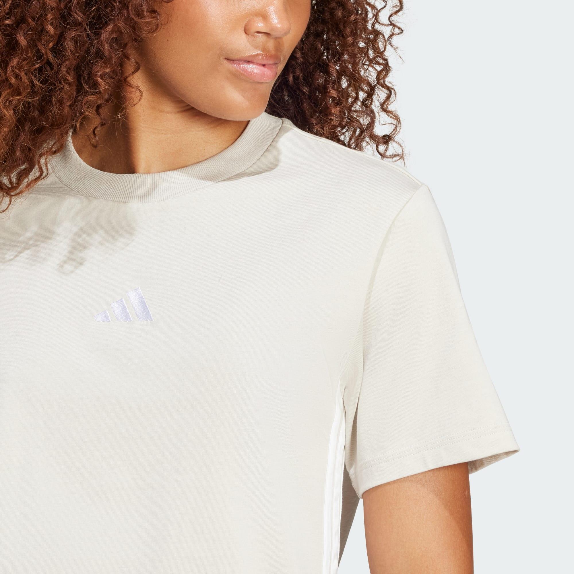 Koszulka Essentials 3-Stripes Cotton 5/5