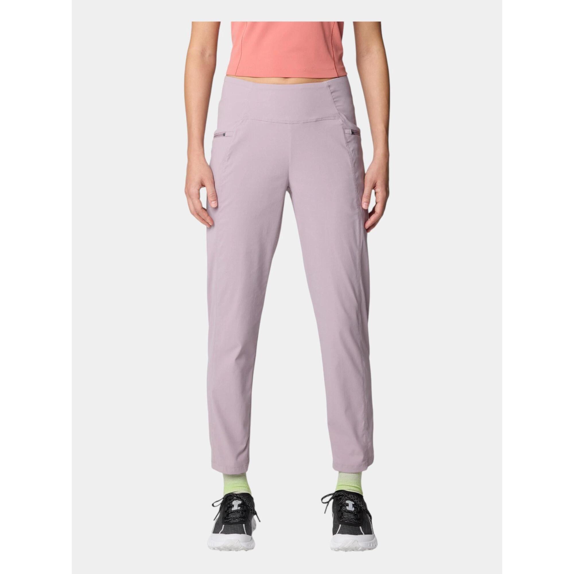 Mountain Hardwear - Pantalons De Randonnée Pour Femmes Dynama High Rise Ankle - Pantalons - Violet - Taille Unique - Decathlon