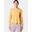Tricou cu maneci lungi, pentru sport Sunblocker Long Sleeve Hoody - galben femei