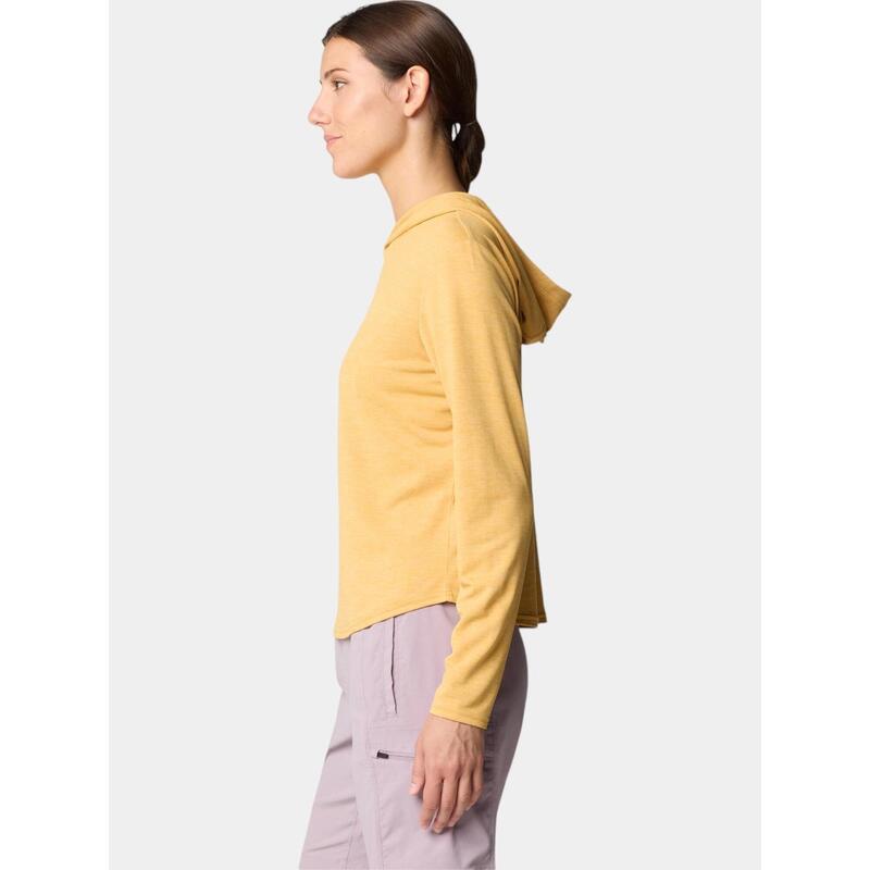 Tricou cu maneci lungi, pentru sport Sunblocker Long Sleeve Hoody femei