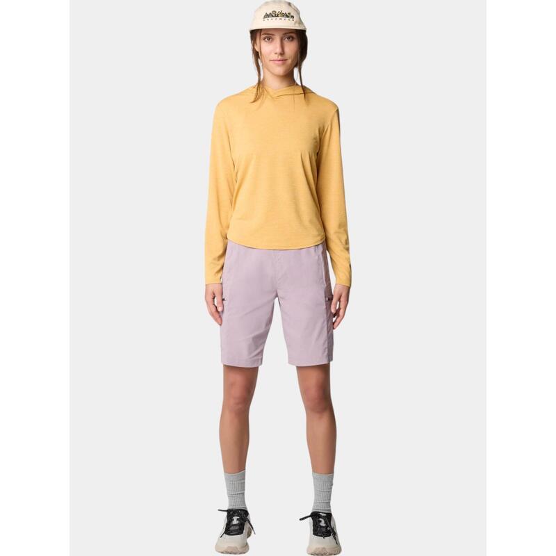 Tricou cu maneci lungi, pentru sport Sunblocker Long Sleeve Hoody femei
