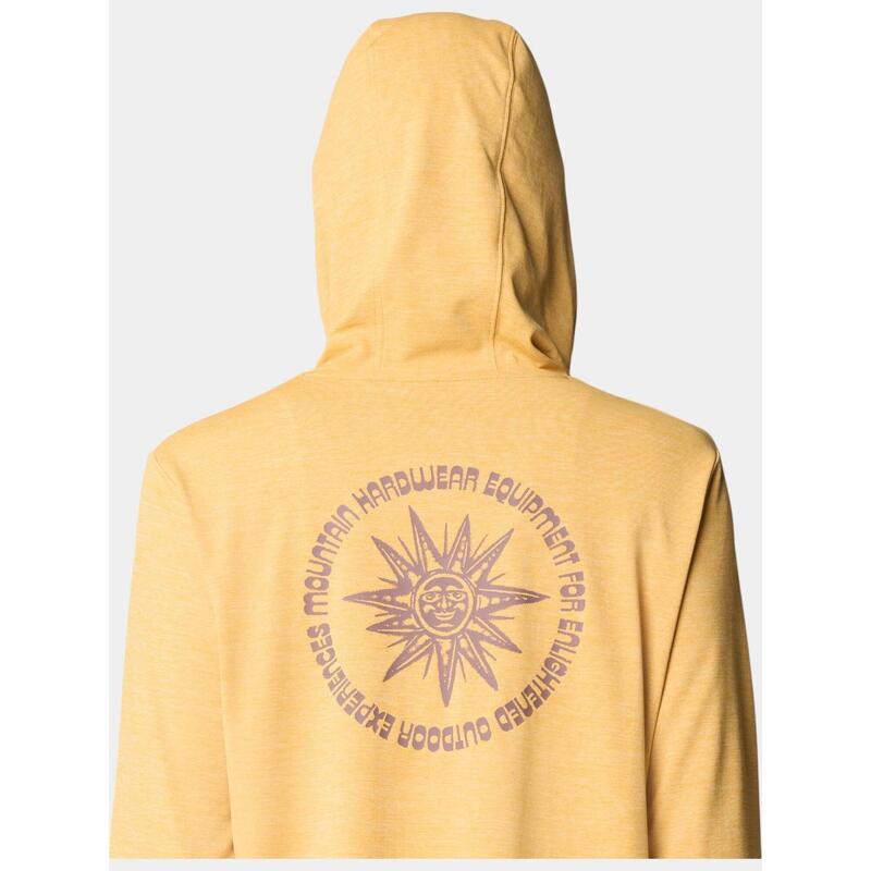 Tricou cu maneci lungi, pentru sport Sunblocker Long Sleeve Hoody femei
