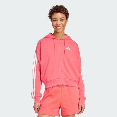 Essentials 3-stripes french terry ritshoodie