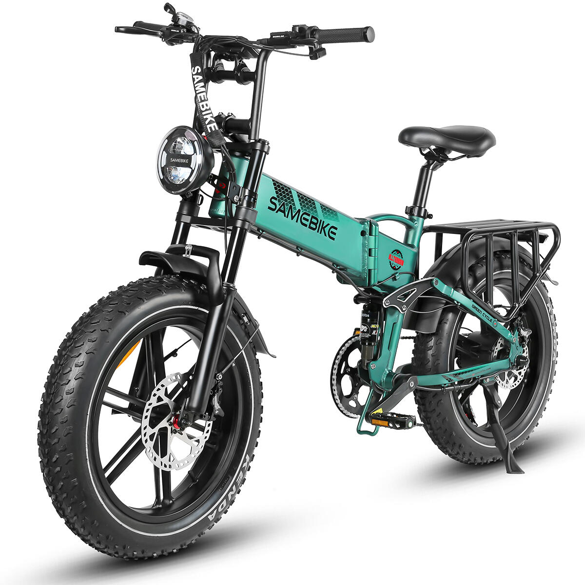 Bicicleta de montanha elétrica SAMEBIKE RS-A02 20" 48V17AH