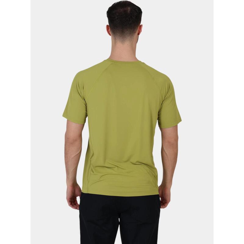 Tricou pentru sport, cu maneci scurte Crater Lake Short Sleeve - verde barbati
