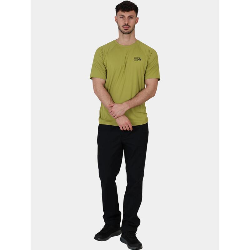 Tricou pentru sport, cu maneci scurte Crater Lake Short Sleeve - verde barbati
