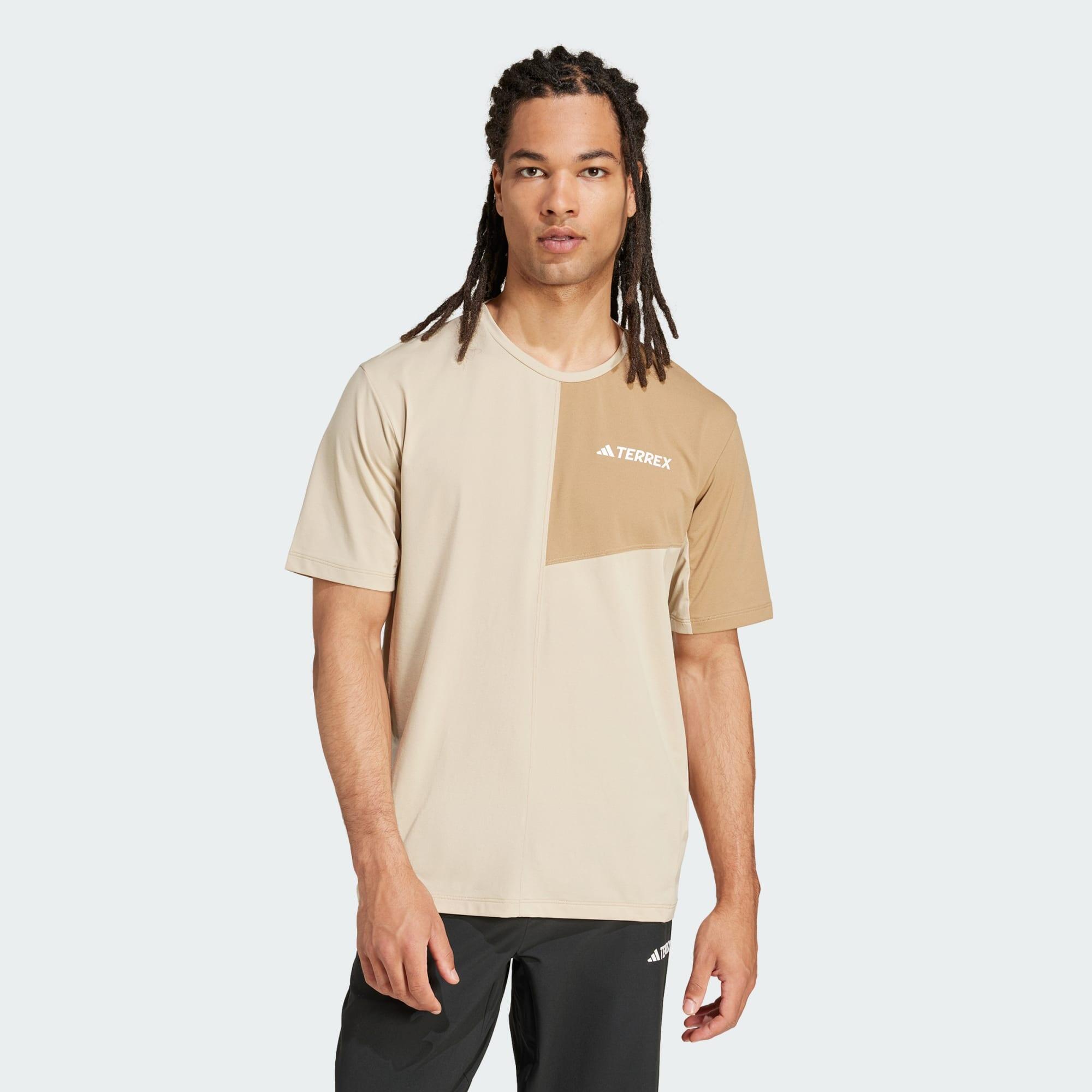 Adidas - T-shirt Terrex Multi Climacool - T-shirt Manches Courtes - Beige - 36 Xs - Decathlon