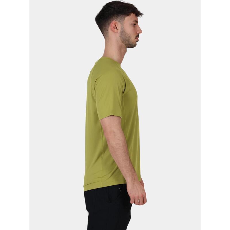 Tricou pentru sport, cu maneci scurte Crater Lake Short Sleeve - verde barbati