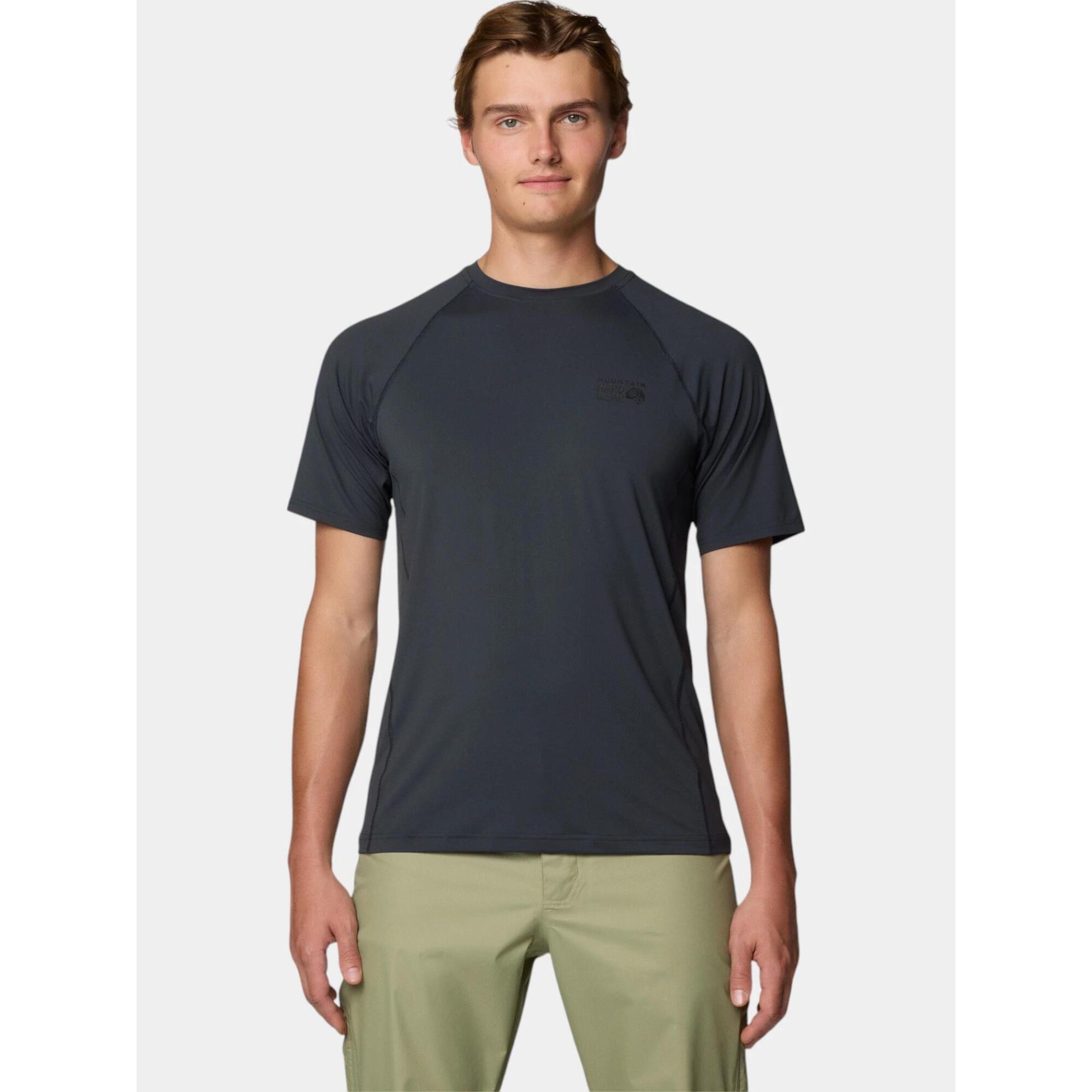 Mountain Hardwear - T-shirt Sport Hommes Crater Lake - T-shirt Manches Courtes - Noir - 40 M - Decathlon