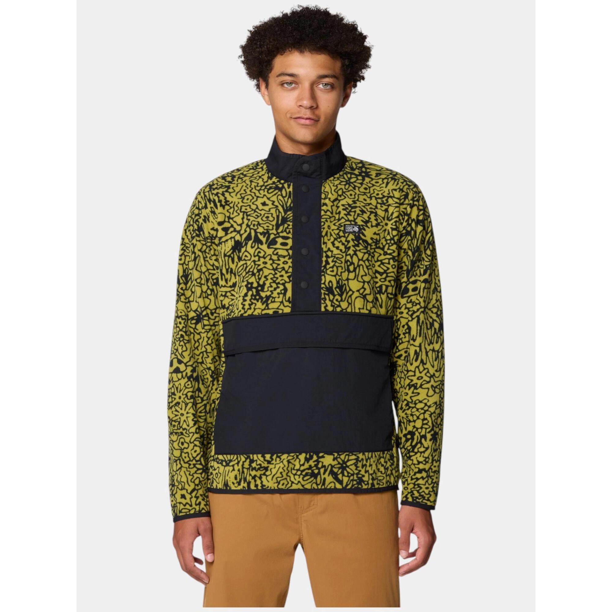 Mountain Hardwear - Pull-over Hommes Microchill Snap - Polaire - Vert - 42 M/l - Decathlon