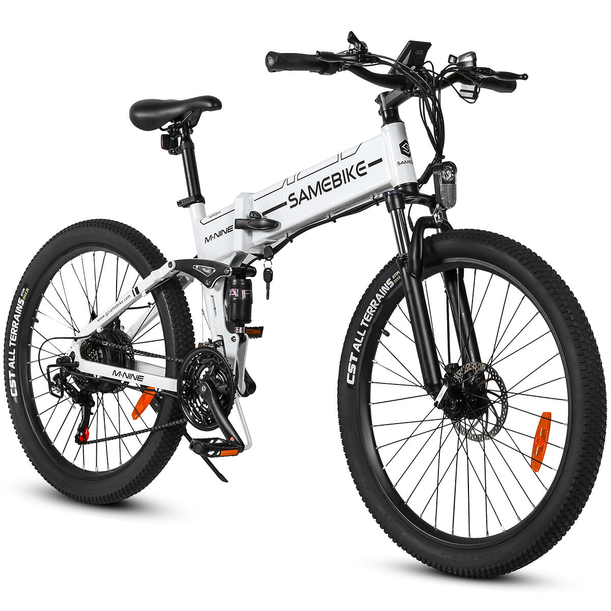 SAMEBIKE Klapp E-Bike 250W - Faltrrad Mit 70km Reichweite & 7-Gang Schaltung