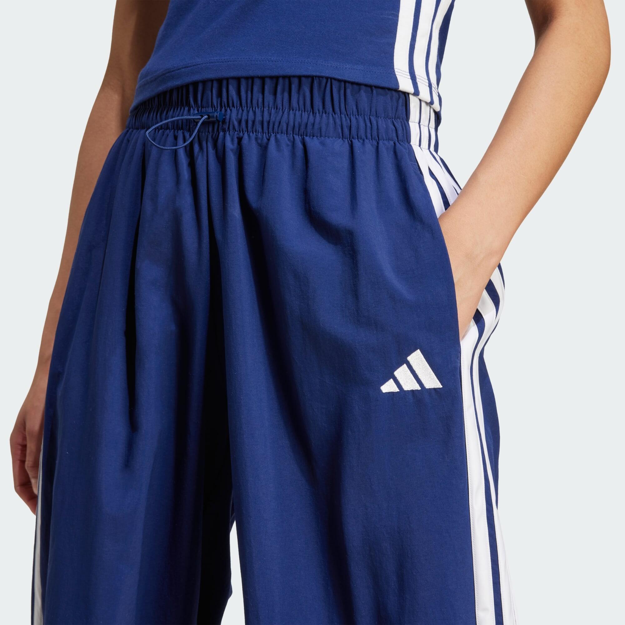 Essentials 3-Streifen Lifestyle Woven Parachute Hose 4/5
