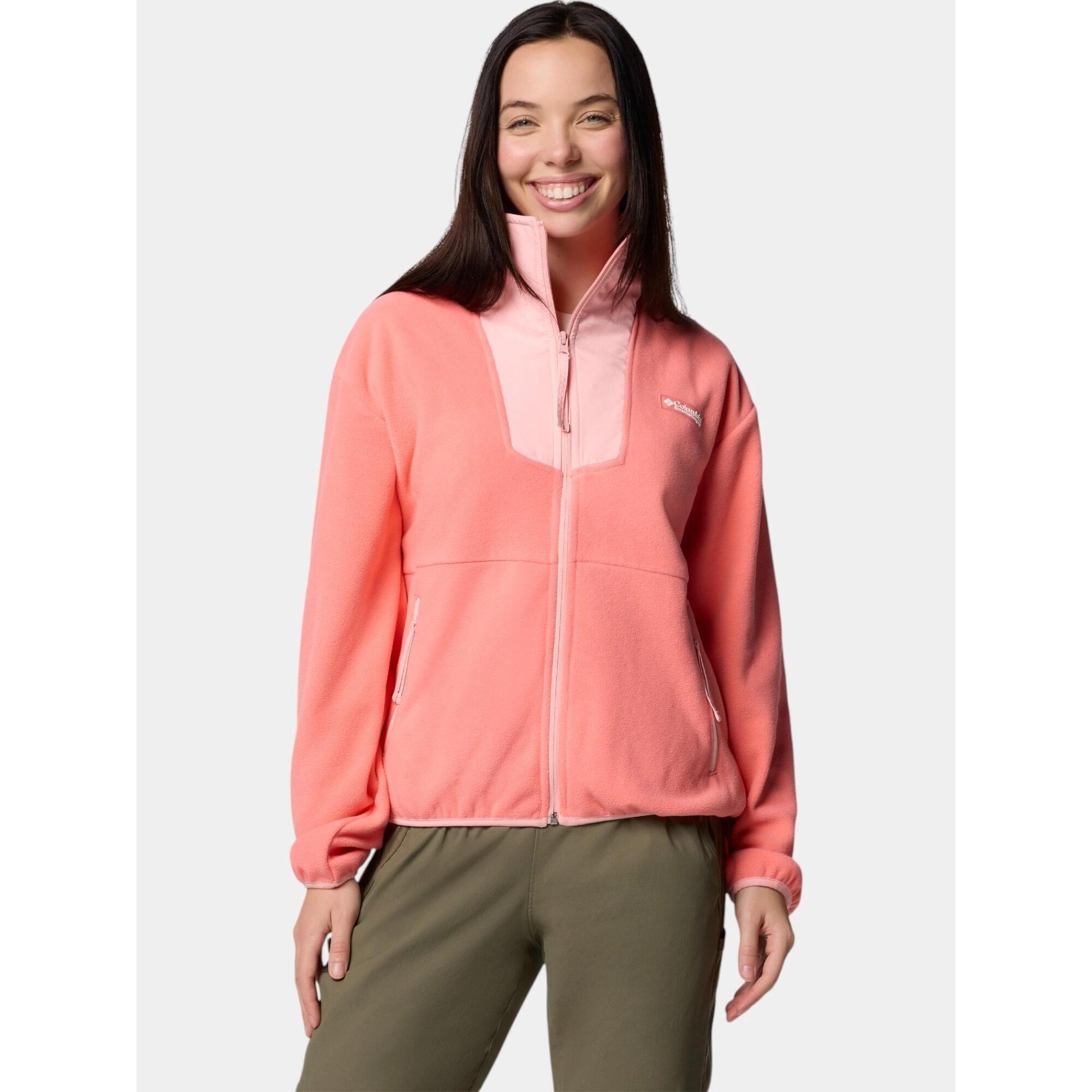 Columbia - Pull-over Femme Sequoia Grove - Polaire - Rose - S - Decathlon