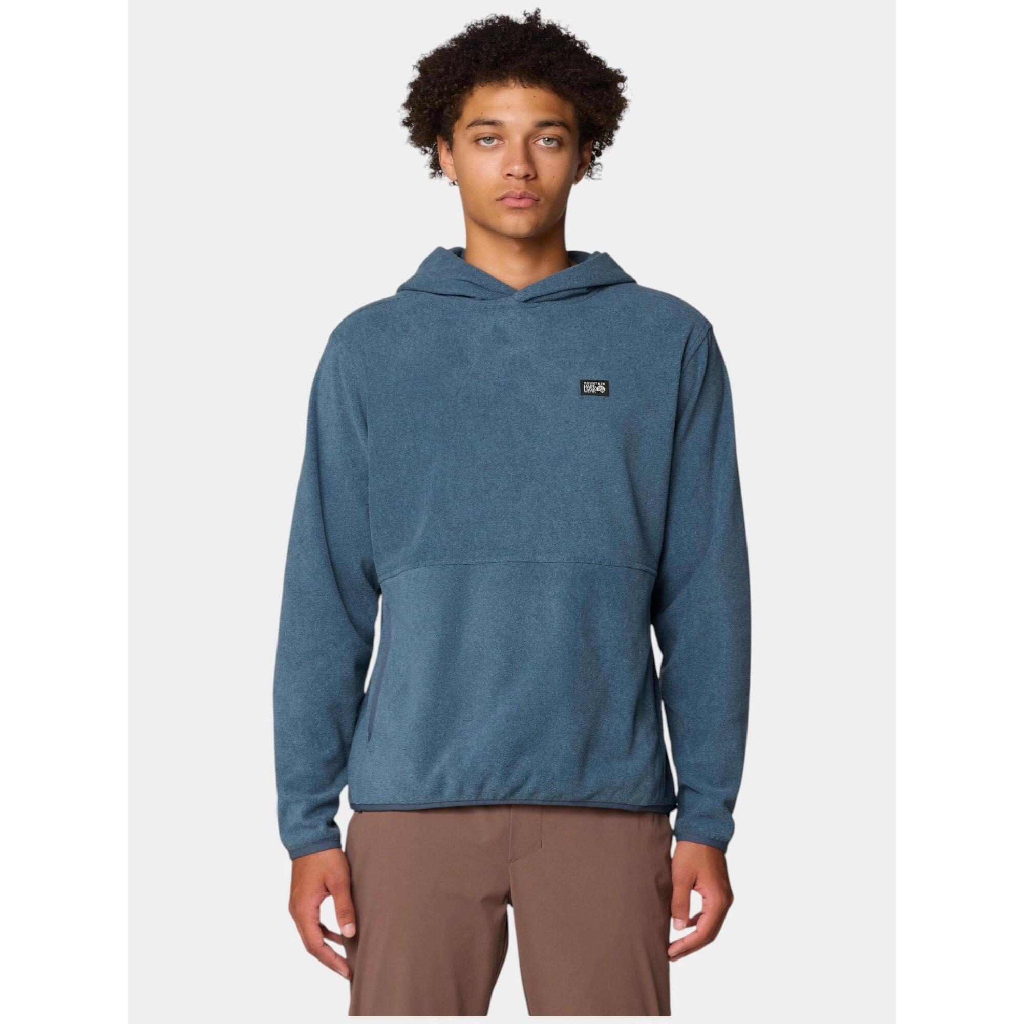 Mountain Hardwear - Pull-over Hommes Microchill - Polaire - Bleu - 48 Xl - Decathlon