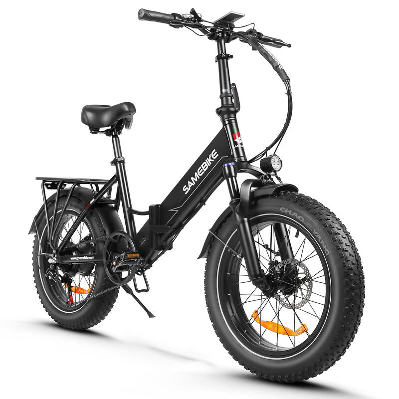 Bicicleta elétrica dobrável LOTDM 200 II 625Wh-48V-13Ah - roda de 20"x4" FatBike