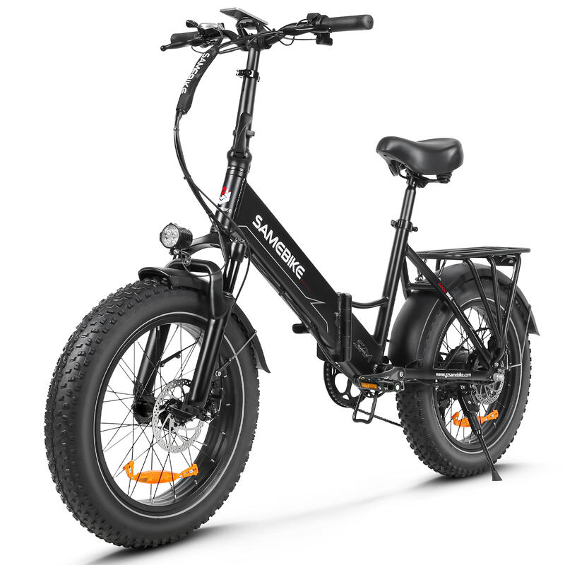 Bicicleta elétrica dobrável LOTDM 200 II 625Wh-48V-13Ah - roda de 20"x4" FatBike