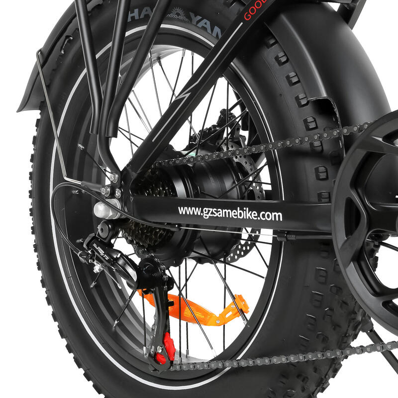 Bicicleta elétrica dobrável LOTDM 200 II 625Wh-48V-13Ah - roda de 20"x4" FatBike