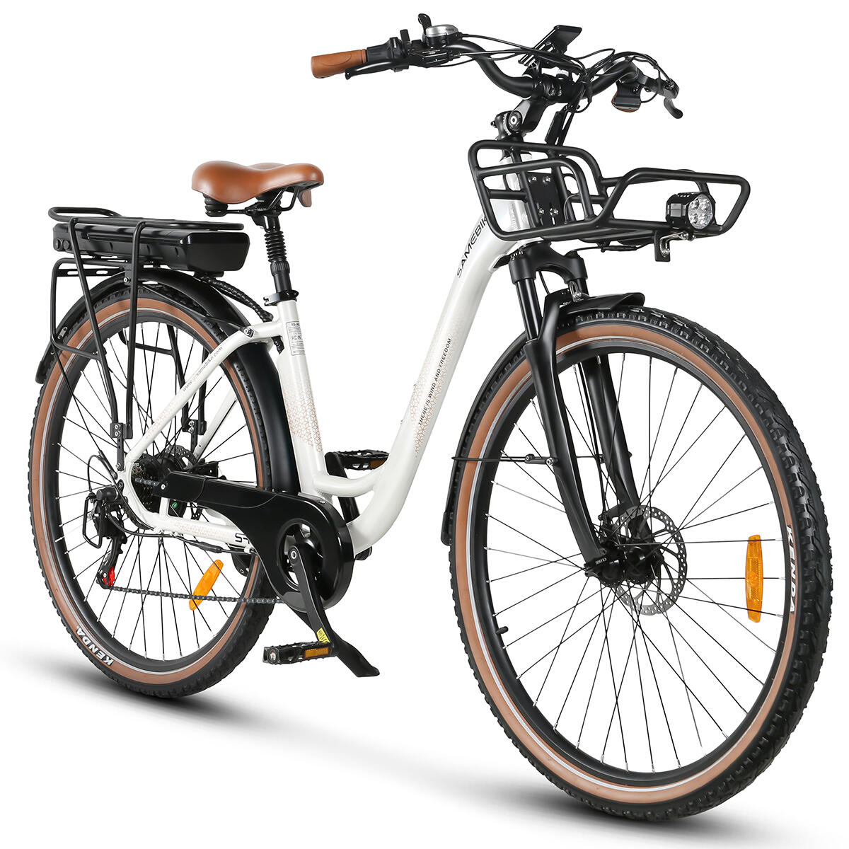SAMEBIKE RS-A07 28" Elektrofahrrad mit 36V 13Ah Akku 3/7